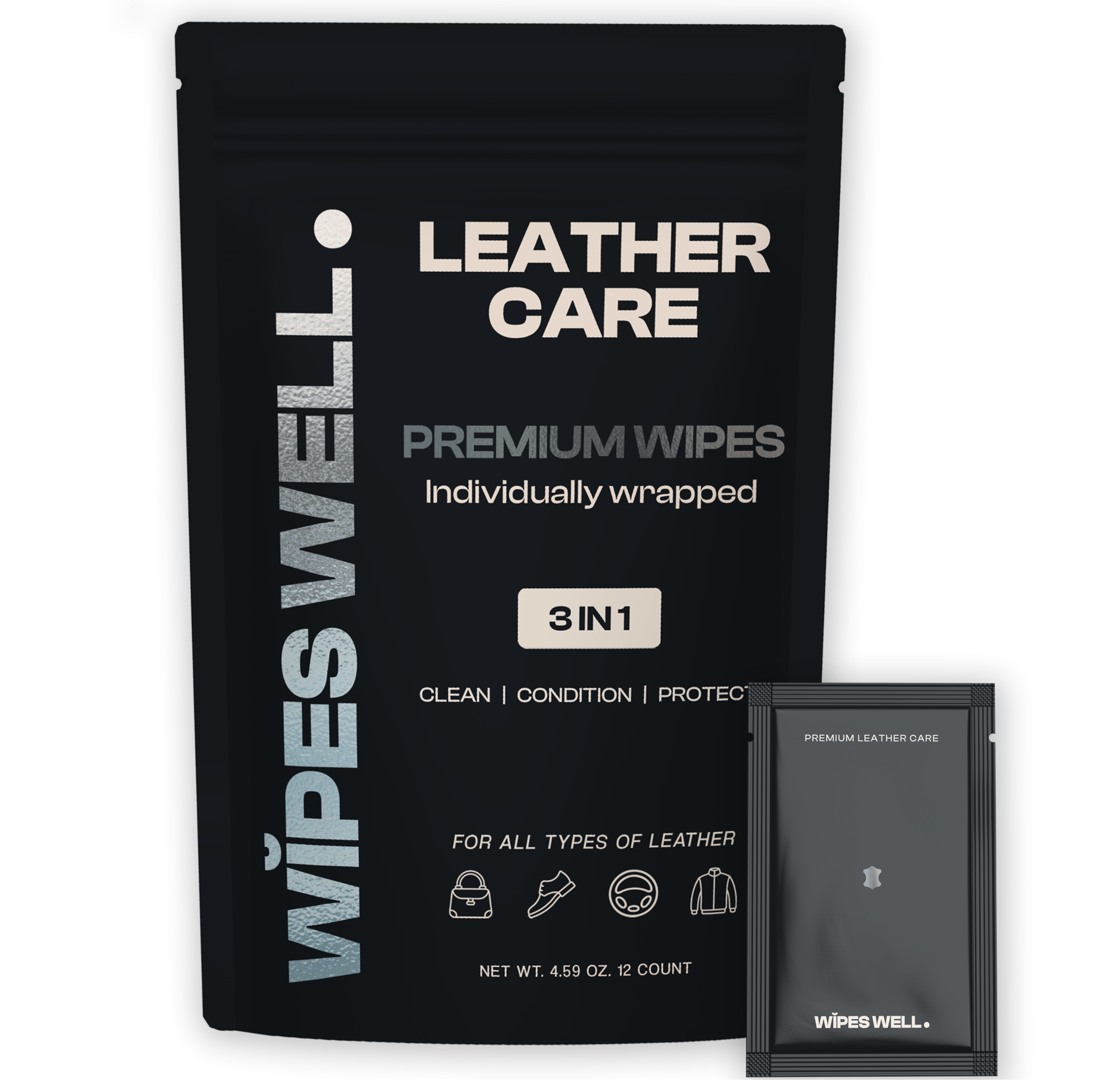 Premium Leather Care Wipes