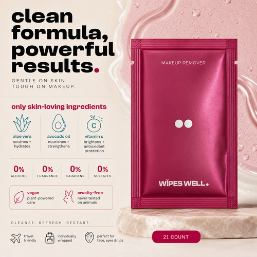 Premium Makeup Remover Wipes