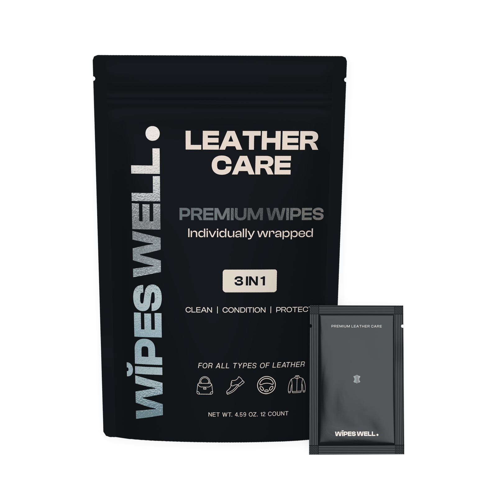Premium Leather Care Wipes